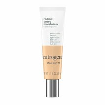 Neutrogena Radiant Tinted Face Moisturizer, Sheer Ivory 10, 1.1 fl. oz.. - $29.69