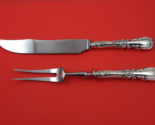 Imperial by Camusso Sterling Silver Roast Carving Set 2pc HH with Stainless - £223.69 GBP