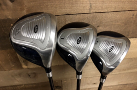 DEMO Men Ti Fusion 835 9.5° Driver 3 5 Wood Set Regular Flex Graphite 5245-TIFD - £697.58 GBP