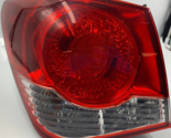 2011-2016 Chevrolet Cruze Driver Side Tail Light Taillight OEM K02B43020 - £39.48 GBP