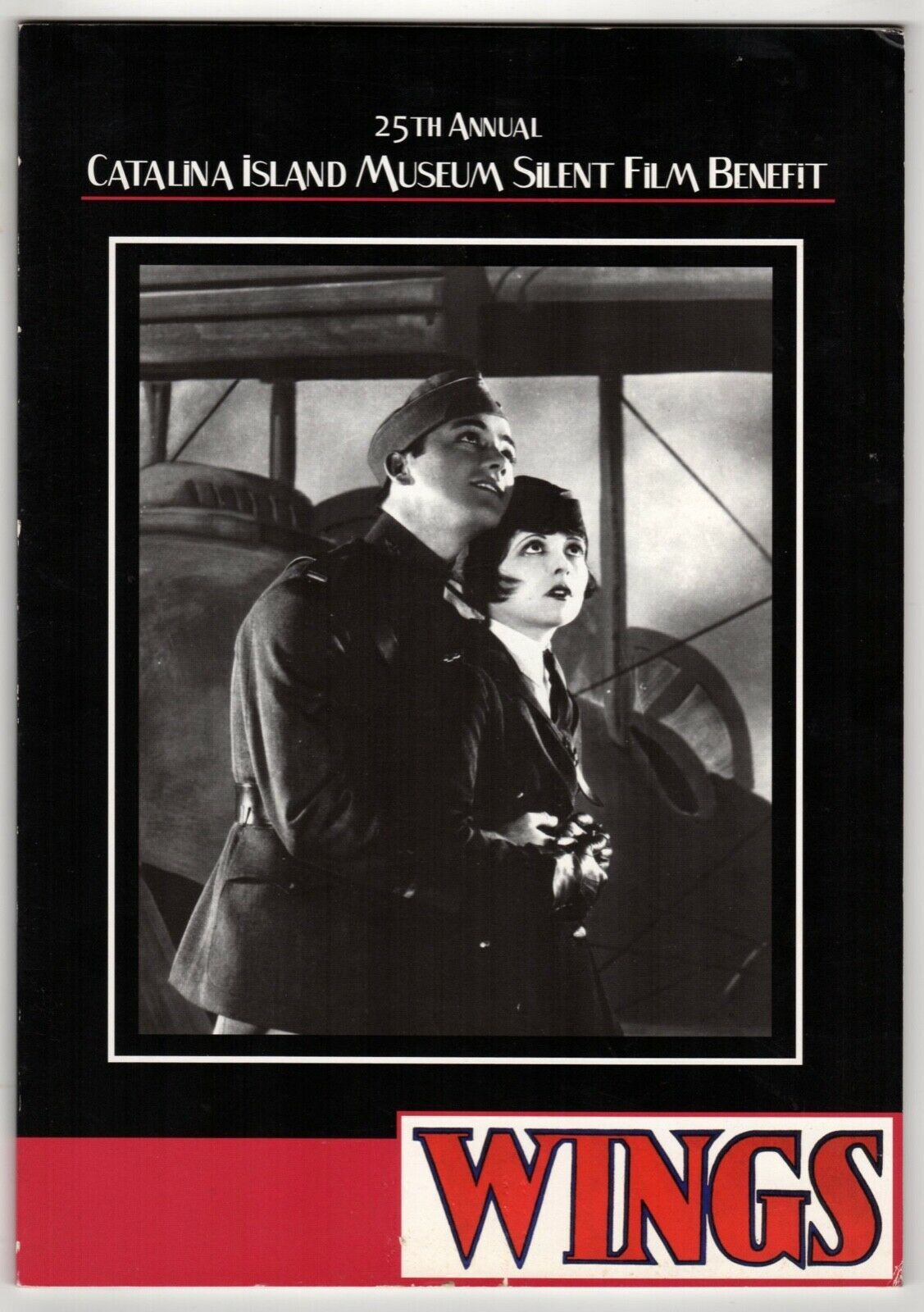 Primary image for *William A. Wellman's WINGS (1927) Clara Bow, Charles Rogers ILLUSTRATED Program