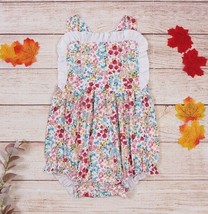 NEW Boutique Toddler Girls Floral Romper Jumpsuit Size 3T - £11.78 GBP