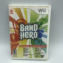 Band Hero Nintendo Wii, 2009 Box Graphics &amp; Manual Water Damaged UNTESTE... - $6.76