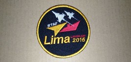 LIMA Langkawi 2015 Royal Thai Air Force Militaria Patch - £7.58 GBP