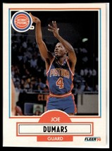 1990-91 Fleer #55 Joe Dumars - £1.18 GBP