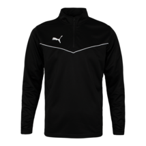 Puma TeamRise 1/4 Zip Jacket Men&#39;s Sportswear Jacket Casual Black NWT 65... - $53.91
