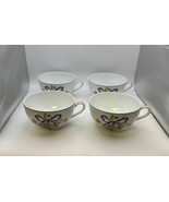 Set of 4 Bernardaud Limoges BORGHESE Jumbo Cups - $439.03 CAD