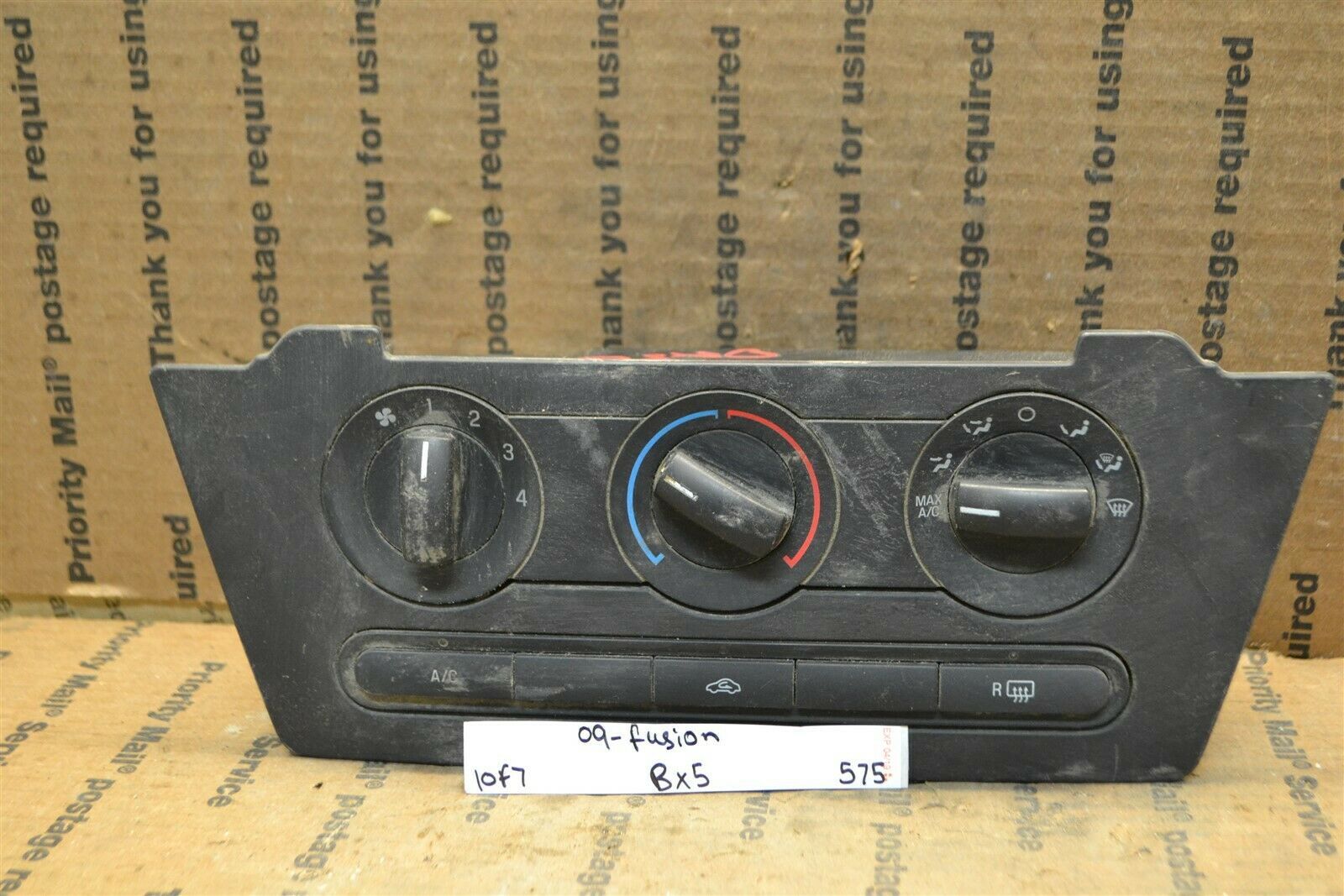 06-09 Ford Fusion Temperature Climate Control 7E5H19980AA Bx5 Module 575... - $5.89