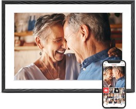 Digital Picture Frame, 10.1&#39;&#39; Frameo A-10.1&#39;&#39; Classic Black 32GB  - $3,047.75 MXN