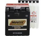 New Moose AGM Maintenance-Free Battery For 1990-1992 Kawasaki KAF 300 A ... - $84.95