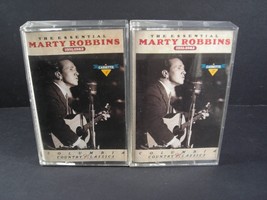 Marty Robbins Cassettes (2 pack) The Essential Country Classics 1951-1982 - £7.52 GBP