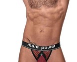 JOCK  STRAP MALE POWER JOCK EASY SNAP OFF POUCH BURGUNDY - £17.53 GBP