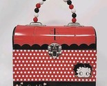 Betty Boop The Original Tin Box 2004 Collectible Purse Beaded Handle Lat... - £19.65 GBP