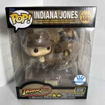 Funko Pop Movies #1361 Indiana Jones Lights Up Funko-Shop Exclusive  - $43.54