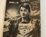Teen Angel Tv Guide Print Ad Michael J Fox TPA14 - $5.93