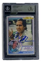 Chevy Chase Signed Slabbed Vacation Clark Griswold Trading Card BAS - £155.54 GBP