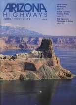 1987 June Arizona Highways Powell Post Railroad Indian Black River Bronzebacks - £20.70 GBP