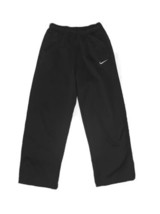 Nike Dri-Fit Youth Boys Sweatpants Size L Straight Leg Elastic Waist Black - £11.78 GBP