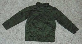 Boys Jacket Winter Warm Kenneth Cole Reaction Olive Green Coat-size 7 - $19.80