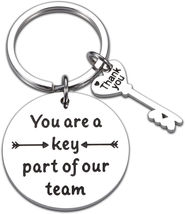 Boss Day Gifts for Women Men Office Keychain Thank You Boss Gift for Coworker Me - £12.24 GBP