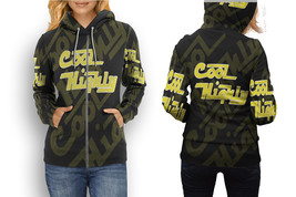 Cool Highly Hoodie Sporty Casual Graphic Zip up Hoodie for Women - $33.87+