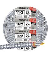 Southwire Bond Wire With Steel Armor Thhn 14 Ga, 15 Amp 600 V 90 Deg C 25 &#39; - $58.45 CAD