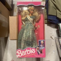 Mattel 1991 American Beauty Queen Barbie Doll 3137 damage box ￼ - £7.73 GBP