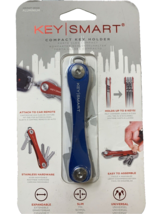 KeySmart  Aluminum Compact Key Holder and Keychain Organizer  Blue - $9.78