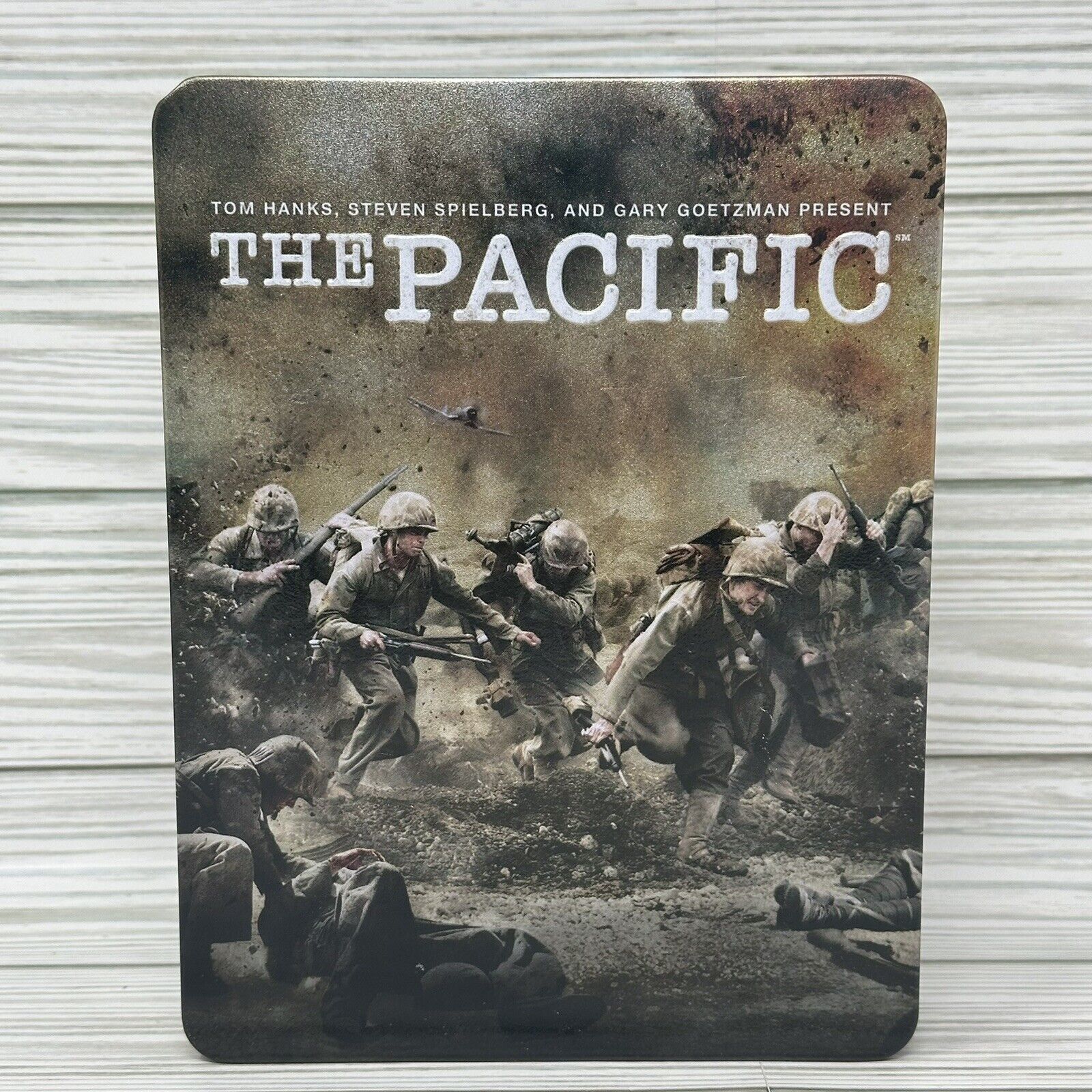 The Pacific DVD Series 6 Disc Steelbook Box HBO Original Hanks Spielberg - £11.66 GBP