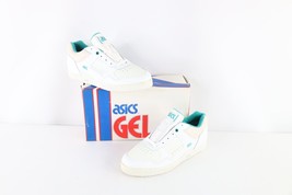 NOS Vtg 90s Asics Womens 11 Spell Out Solace Sneakers Shoes White Green AS IS - £75.12 GBP