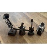 Lot of 4 Vintage Antique Finish Die Cast Metal Pencil Sharpeners - $337.44 MXN