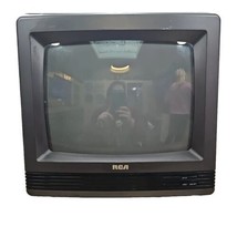 RCA Gaming Television E13240WN 13 in Colortrak Woodgrain Wood 80s VTtg - £47.43 GBP
