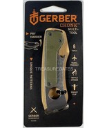 Gerber Chonk Mini Pry Bar 6 In 1 Multi-Tool Stainless, Green Handle 31-0... - $30.54 CAD