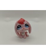 LPS Littlest Pet Shop #557 Pink Valentine Bunny Rabbit Hearts LPS Authentic - £14.87 GBP