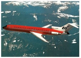 Braniff International Airways Postcard over Washington Original Delivery Colors - £22.65 GBP