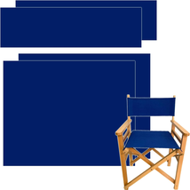 Upone 2 Set (4Pcs) Directors Chair Canvas Replacement Covers Kit for Directors C - £20.35 GBP