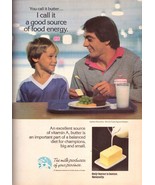 1985 Milk Olympics Canadian Speed Skater Gaetan Boucher Vintage Print Ad... - $6.93