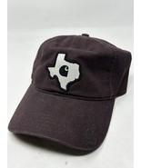 Carhartt Canvas Texas Patch Hat Cap Maroon Strapback One Size AH5527-M - $277.82 MXN
