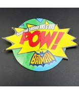 Batman the Movie POW! VHS DVD Special Edition Promo Ad Button Pinback Ba... - €5,07 EUR