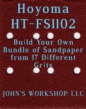 Build Your Own Bundle of Hoyoma HT-FS1102 1/4 Sheet No-Slip Sandpaper - ... - $18.44 MXN