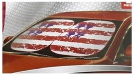 Drive Auto Products USA Americana Twist Sun Shade, 31.5 inches X 28.5 in... - $11.99
