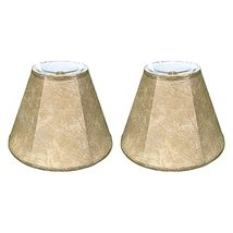 Royal Designs Deep Empire Lamp Shade, Mouton, 6 x 12 x 9.25, Set of 2 - £76.60 GBP