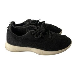 ALLBIRDS Womens Shoes WOOL RUNNERS Sneakers Charcoal Gray Cream Sole Sz 8 - £15.00 GBP