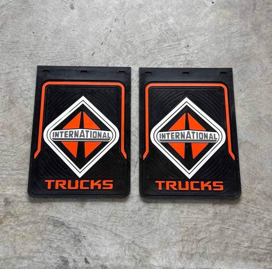 fits International Truck Mud Flaps Guards Flaps 15"W X 20"H Set  (2) Item image 2