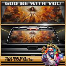 God Be With You - Truck Back Window Graphics - Customizable - £45.87 GBP+