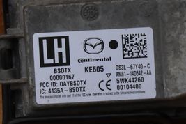 2009-13 Mazda Blind Spot Sensor Monitor Rear Left LH GS3L-67Y40-C image 2