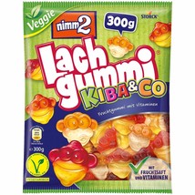 Storck Nimm2 Laugh Gummies Kiba & Co Monkey Gummies -XL 300g -FREE Ship - $10.88