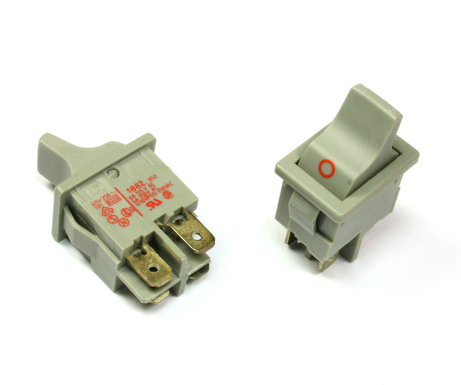 2pc  Paddle Switch DPST 4A 250Vac, 6A 125Vac Basic ON/OFF - $8.75