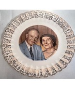President Dwight E. Ike &amp; Mamie Eisenhower Plate - &quot;America&#39;s First Fami... - $16.29 CAD