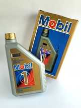 90s Mobil 1 Oil Bottle Radio Clock Fully Synthetic Motor Oil Rally Formula 5W-50 - £82.08 GBP